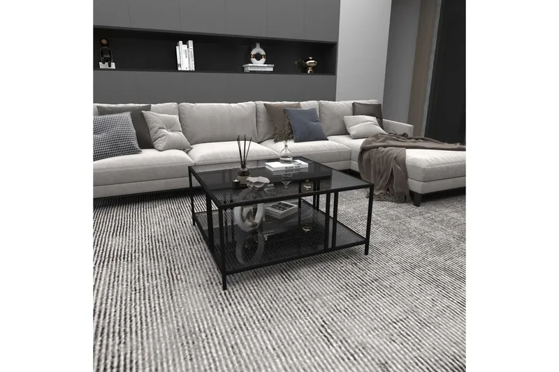 Ezer Sohvapöytä 80 cm - Musta - Huonekalut - Pöytä & ruokailuryhmä - Sohvapöytä