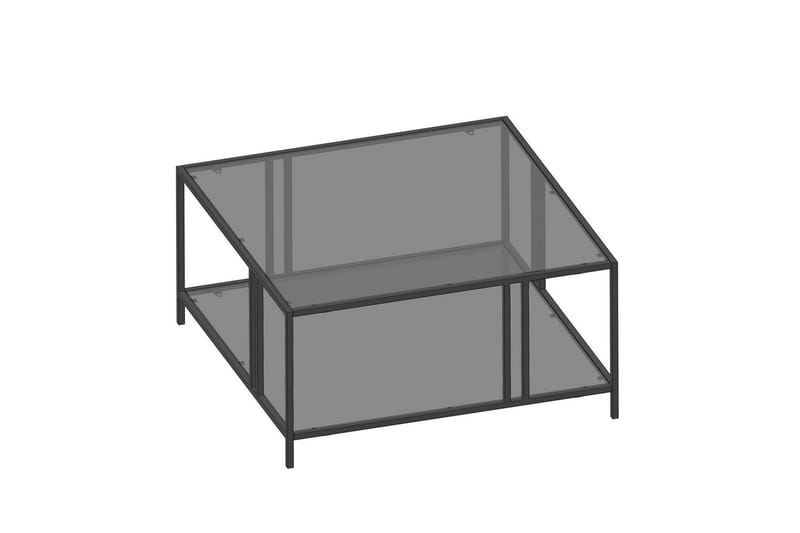 Ezer Sohvapöytä 80 cm - Musta - Huonekalut - Pöytä & ruokailuryhmä - Sohvapöytä