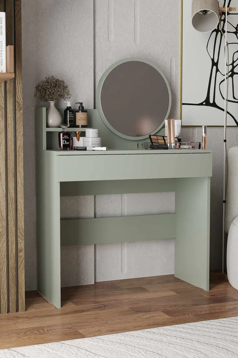 Fabrony kampauspöytä peilillä 90 cm, undefined