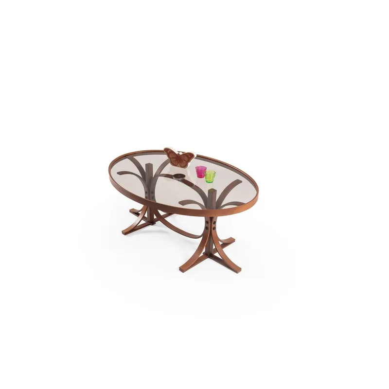 Faylin Sohvapöytä 112 cm, Tummanruskea