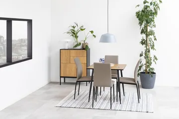 Finola Ruokapöytä 80 cm Neliö - Luonnonväri - Huonekalut - Pöytä & ruokailuryhmä - Ruokapöydät & keittiön pöydät