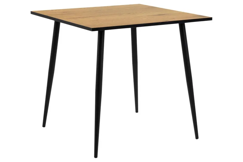 Finola Ruokapöytä 80 cm Neliö, Luonnonväri