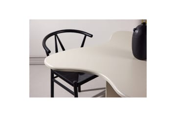 Flower soikea ruokapöytä 190 cm - Beige - Huonekalut - Pöytä & ruokailuryhmä - Ruokapöydät & keittiön pöydät