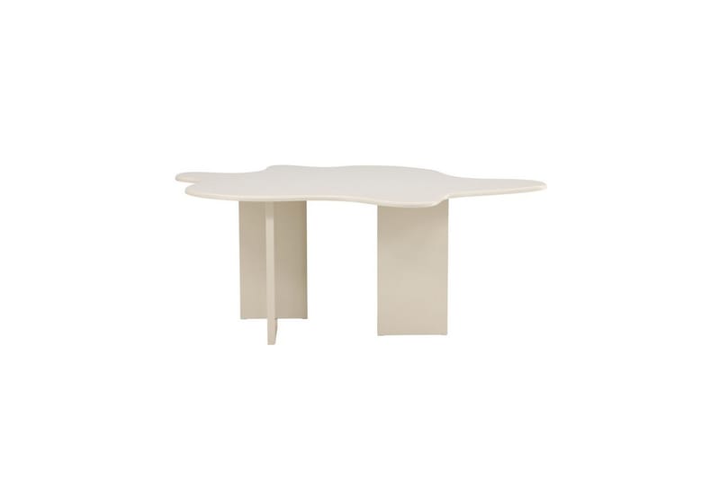 Flower soikea ruokapöytä 190 cm - Beige - Huonekalut - Pöytä & ruokailuryhmä - Ruokapöydät & keittiön pöydät