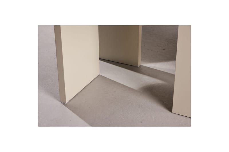 Flower soikea ruokapöytä 190 cm - Beige - Huonekalut - Pöytä & ruokailuryhmä - Ruokapöydät & keittiön pöydät