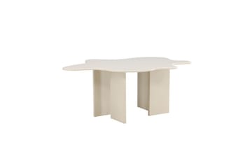 Flower soikea ruokapöytä 190 cm - Beige - Huonekalut - Pöytä & ruokailuryhmä - Ruokapöydät & keittiön pöydät