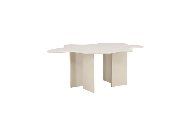Flower soikea ruokapöytä 190 cm - Beige - Huonekalut - Pöytä & ruokailuryhmä - Ruokapöydät & keittiön pöydät