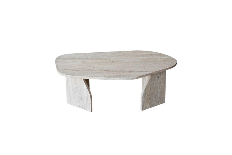 Fredrilla Sohvapöytä 105 cm - Beige - Huonekalut - Pöytä & ruokailuryhmä - Sohvapöytä