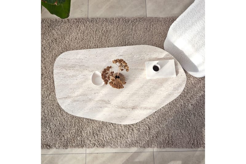Fredrilla Sohvapöytä 105 cm - Beige - Huonekalut - Pöytä & ruokailuryhmä - Sohvapöytä
