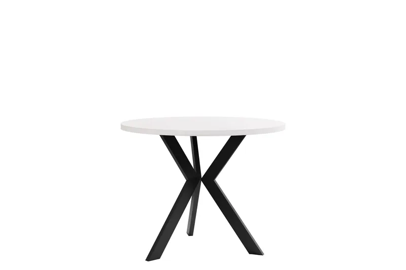 Froma Sohvapöytä 65 cm, Valkoinen/Musta