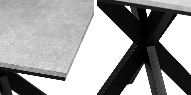 Fynrel Ruokapöytä 90 cm neliönmuotoinen - Musta - Huonekalut - Pöytä & ruokailuryhmä - Ruokapöydät & keittiön pöydät