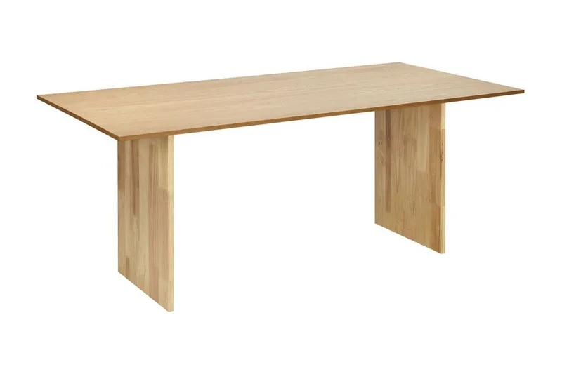 Fyrsil Ruokapöytä 90 cm Suorakaide, Vaalea puu