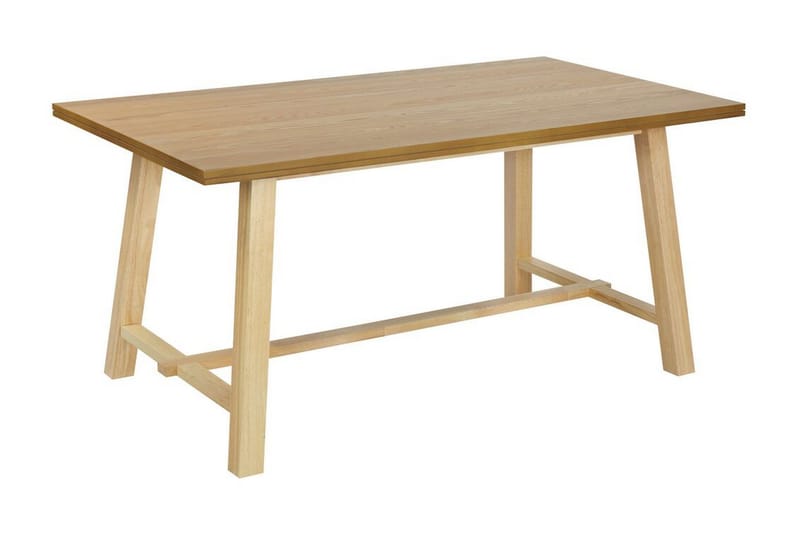 Gaelan Ruokapöytä 90 cm Suorakaide, Vaalea puu