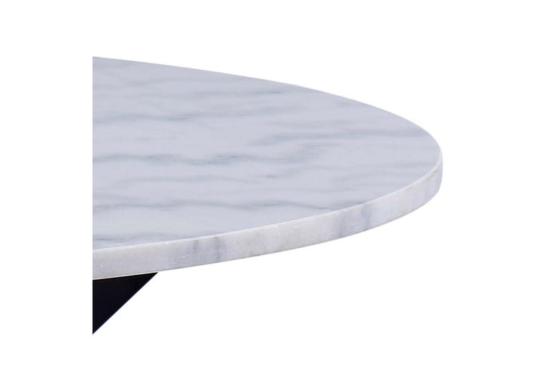 Ganesh Ruokapöytä 110 cm Pyöreä - Valkoinen - Huonekalut - Pöytä & ruokailuryhmä - Ruokapöydät & keittiön pöydät