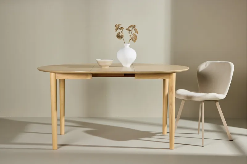 Gilda Ruokapöytä 110 cm Pyöreä - Valkopesty - Huonekalut - Pöytä & ruokailuryhmä - Ruokapöydät & keittiön pöydät