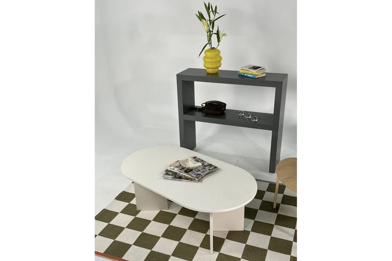Glenure Sohvapöytä 110 cm - Beige - Huonekalut - Pöytä & ruokailuryhmä - Sohvapöytä