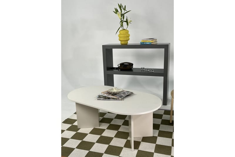 Glenure Sohvapöytä 110 cm - Beige - Huonekalut - Pöytä & ruokailuryhmä - Sohvapöytä