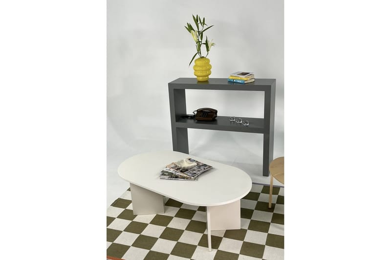 Glenure Sohvapöytä 110 cm - Beige - Huonekalut - Pöytä & ruokailuryhmä - Sohvapöytä