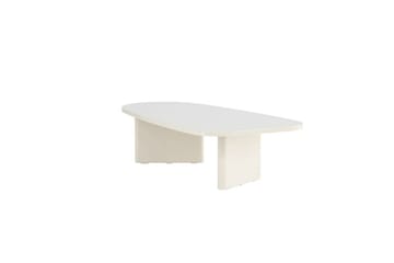 Grönvik sohvapöytä 135x65 cm maalattu puu - Kermanvalkoinen - Huonekalut - Pöytä & ruokailuryhmä - Sohvapöytä