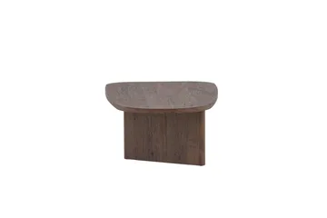 Grönvik Soikea Sohvapöytä 130x65 cm Puuta ja Pähkinäpuun Näköinen - Ruskea - Huonekalut - Pöytä & ruokailuryhmä - Sohvapöytä