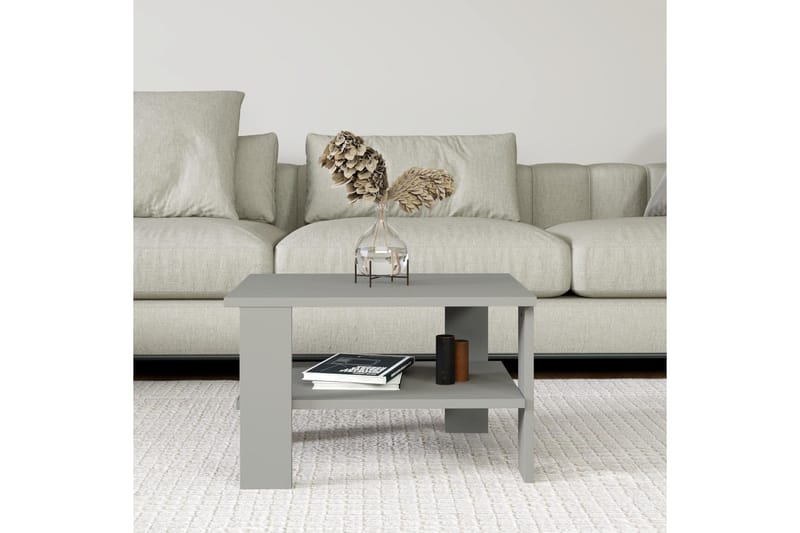 Greger Soffapöytä 60 cm - Harmaa - Huonekalut - Pöytä & ruokailuryhmä - Sohvapöytä