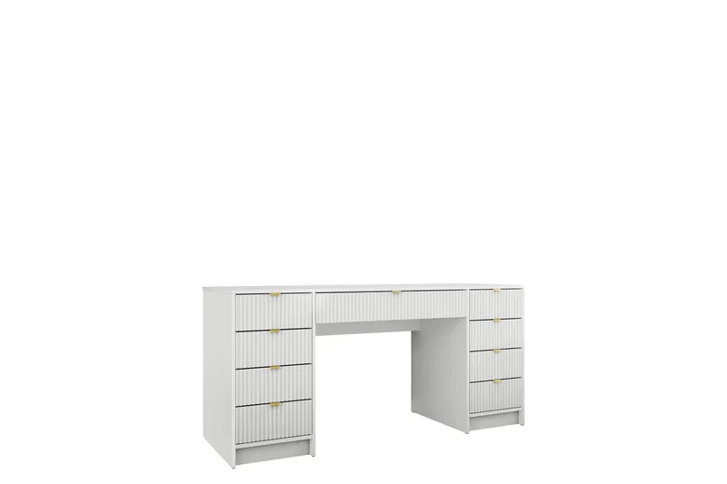 Gudelia Meikkipöytä 154 cm, Valkoinen