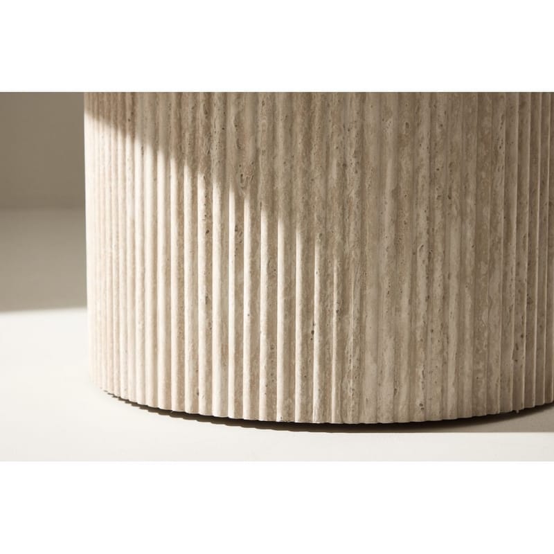 Härön Sohvapöytä 80 cm - Beige - Huonekalut - Pöytä & ruokailuryhmä - Sohvapöytä