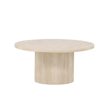 Härön Sohvapöytä 80 cm - Beige - Huonekalut - Pöytä & ruokailuryhmä - Sohvapöytä