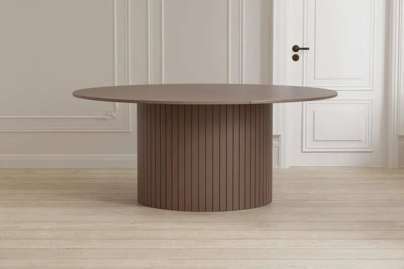 Härön pyöreä ruokapöytä 180 cm, Beige