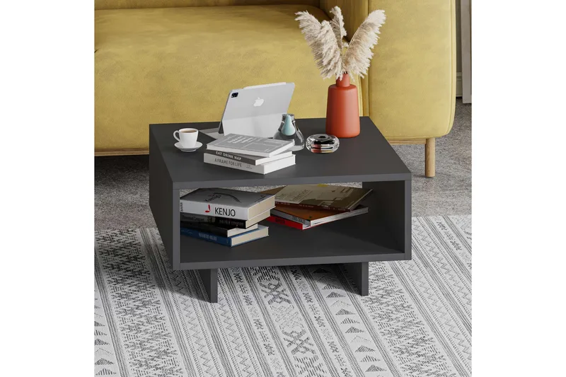 Hapeila Sohvapöytä 60 cm - Antrasiitti - Huonekalut - Pöytä & ruokailuryhmä - Sohvapöytä