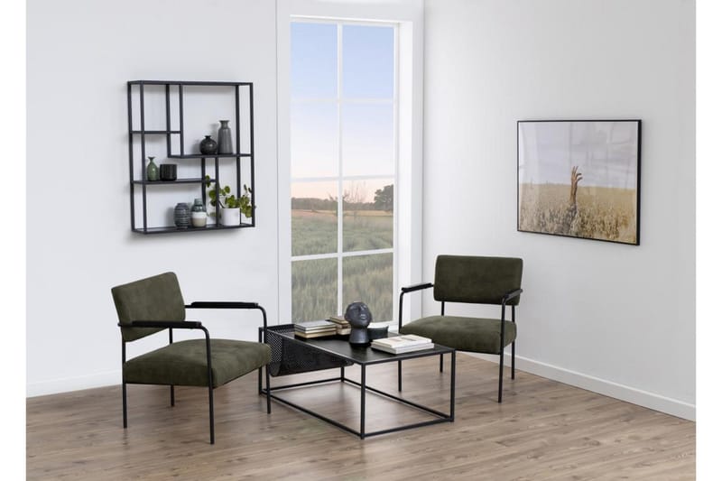 Hartsoe Sohvapöytä 60 cm - Musta - Huonekalut - Pöytä & ruokailuryhmä - Sohvapöytä