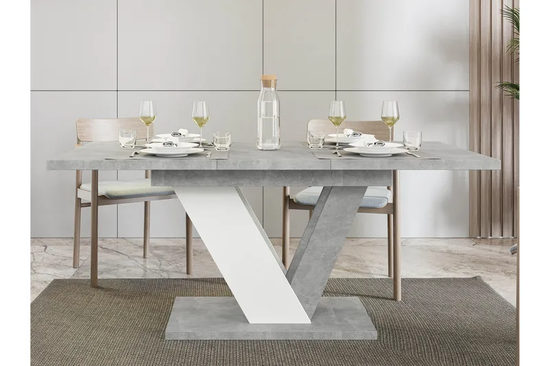 Harumi Ruokapöytä Suorakulmainen - Musta - Huonekalut - Pöytä & ruokailuryhmä - Ruokapöydät & keittiön pöydät