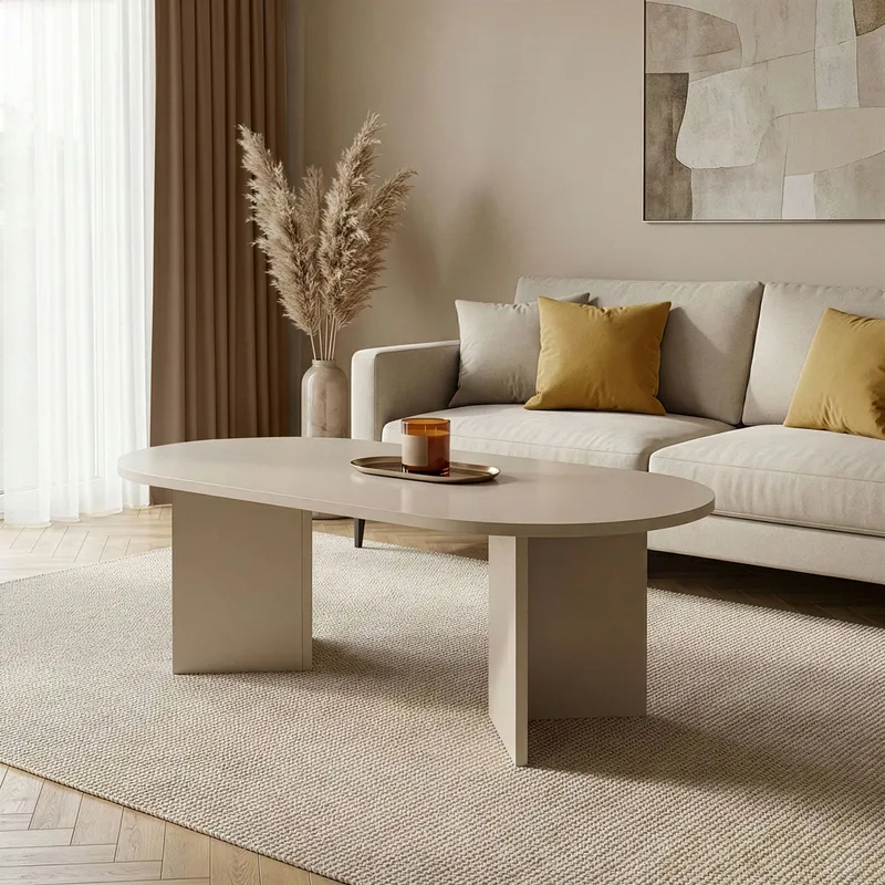 Hasina sohvapöytä 119 cm ovaali - Huonekalut - Pöytä & ruokailuryhmä - Sohvapöytä