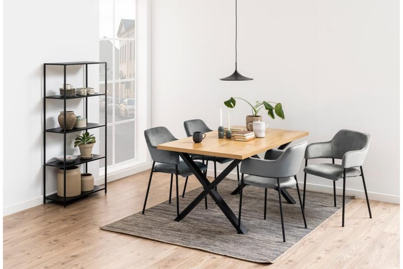 Havenford Ruokapöytä 160 cm - Luonnonväri - Huonekalut - Pöytä & ruokailuryhmä - Ruokapöydät & keittiön pöydät