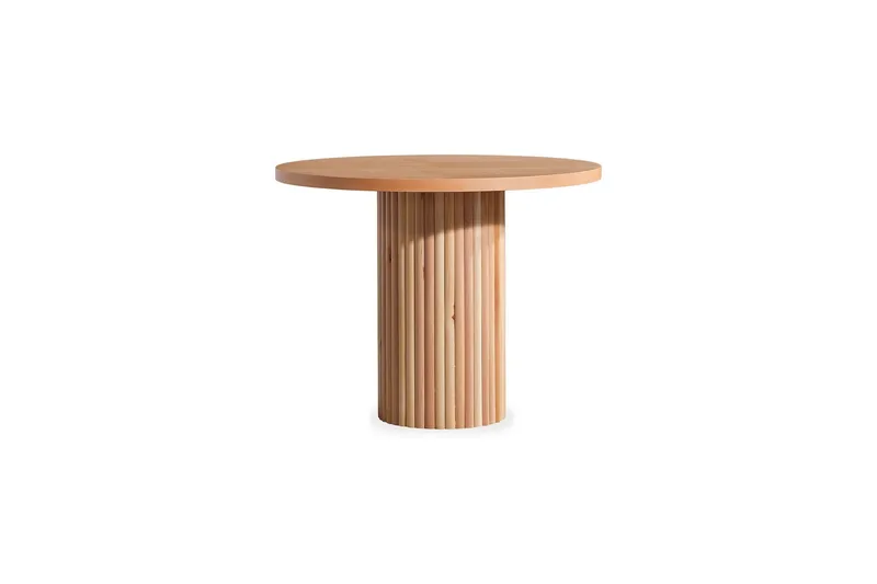 Haydn Ruokapöytä 100 cm Pyöreä, Luonnonväri