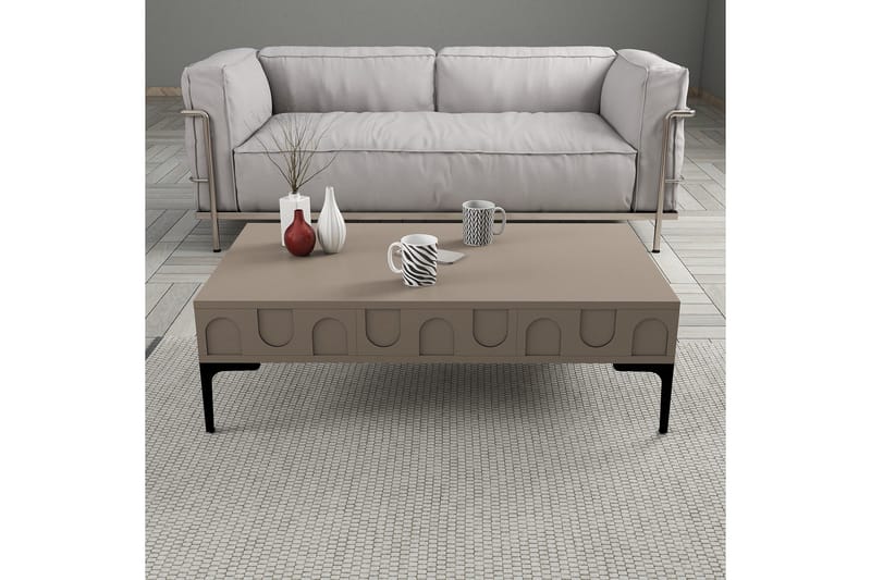 Hazim Sohvapöytä 105 cm - Musta - Huonekalut - Pöytä & ruokailuryhmä - Sohvapöytä