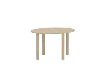 Hilo soikea ruokapöytä 130 cm - Luonnonväri - Huonekalut - Pöytä & ruokailuryhmä - Ruokapöydät & keittiön pöydät