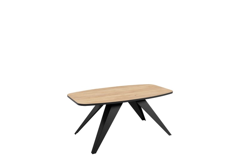 Hilts Sohvapöytä 120 cm, Musta/Beige