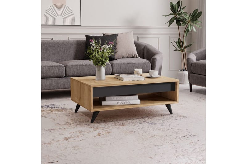 Hume Sohvapöytä 90 cm - Tammi - Huonekalut - Pöytä & ruokailuryhmä - Sohvapöytä