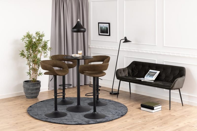 Ibiza Baaripöytä 60x60 cm - Musta - Huonekalut - Pöytä & ruokailuryhmä - Baaripöytä