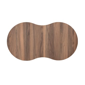 Indumati soikea sohvapöytä 54 cm puuta pähkinä - Ruskea - Huonekalut - Pöytä & ruokailuryhmä - Sohvapöytä