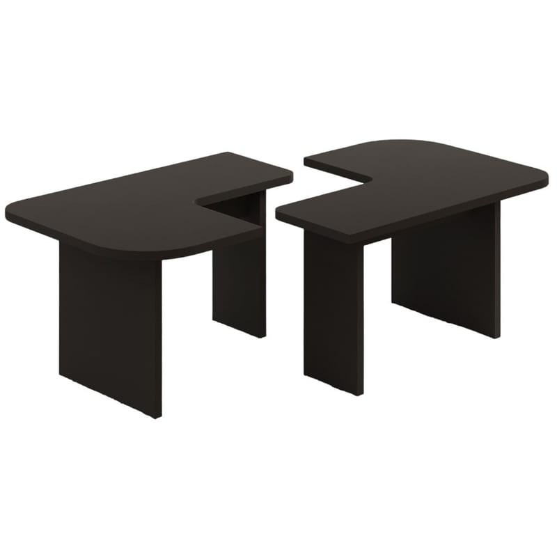 Iris sohvapöytäsetti 90x35x45 cm - Antrasiitti - Huonekalut - Pöytä & ruokailuryhmä - Sohvapöytä