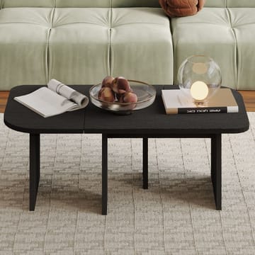 Iris sohvapöytäsetti 90x35x45 cm - Musta - Huonekalut - Pöytä & ruokailuryhmä - Sohvapöytä
