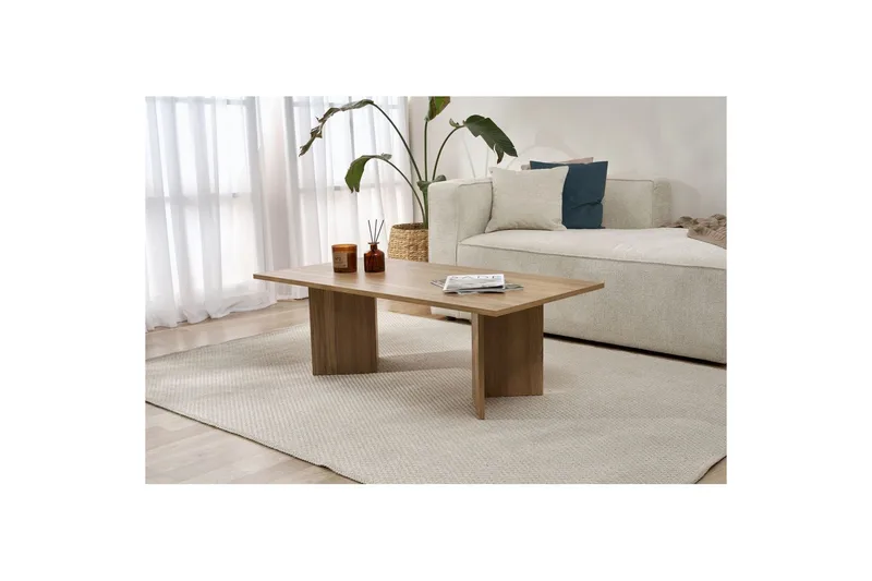 Isami Sohvapöytä 119 cm - Ruskea - Huonekalut - Pöytä & ruokailuryhmä - Sohvapöytä