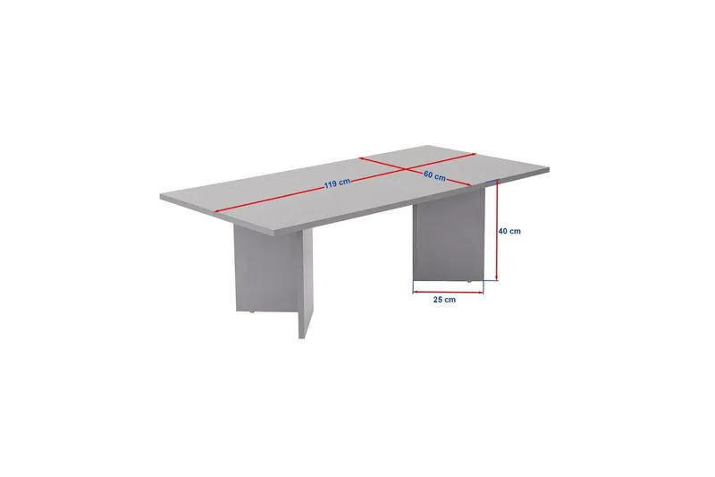 Isami Sohvapöytä 119 cm - Ruskea - Huonekalut - Pöytä & ruokailuryhmä - Sohvapöytä