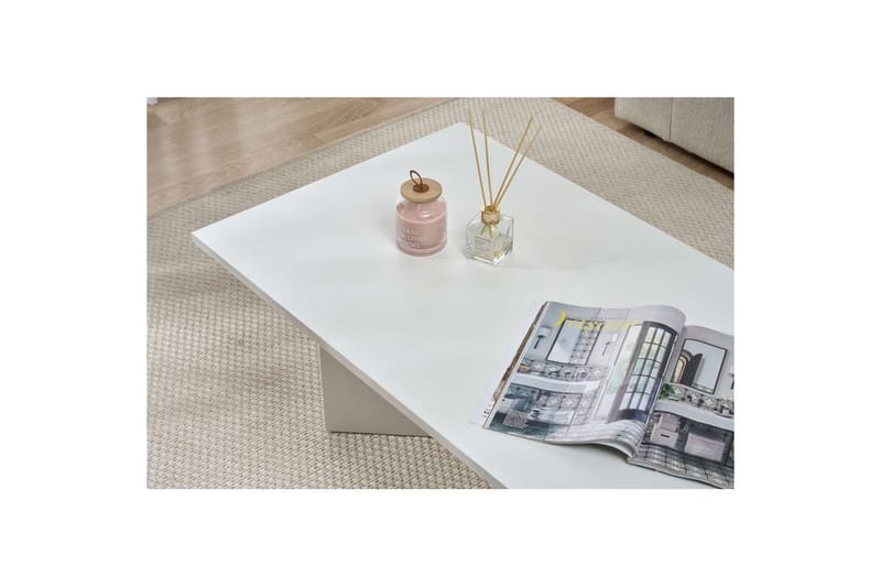 Isami Sohvapöytä 119 cm - Valkoinen - Huonekalut - Pöytä & ruokailuryhmä - Sohvapöytä