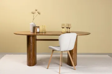 Isolde Ruokapöytä 180x90 cm - Luonnonväri - Huonekalut - Pöytä & ruokailuryhmä - Ruokapöydät & keittiön pöydät