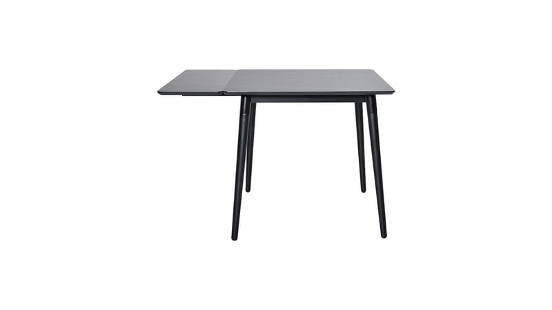 Jatkolevy Errarp 80x80+30 cm - Musta saarni, melamiini - Huonekalut - Pöytä & ruokailuryhmä - Ruokapöydät & keittiön pöydät