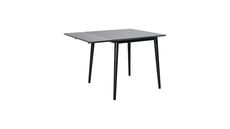 Jatkolevy Errarp 80x80+30 cm - Musta saarni, melamiini - Huonekalut - Pöytä & ruokailuryhmä - Ruokapöydät & keittiön pöydät