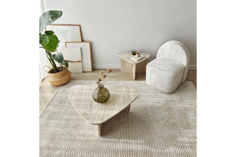 Jewa Sohvapöytä 90 cm - Beige - Huonekalut - Pöytä & ruokailuryhmä - Sohvapöytä